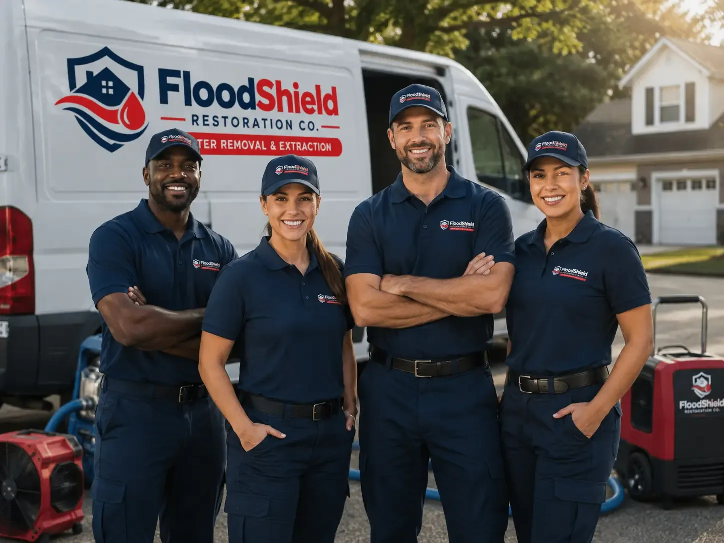 Flood Damage Restoration company in Newcomb, MD