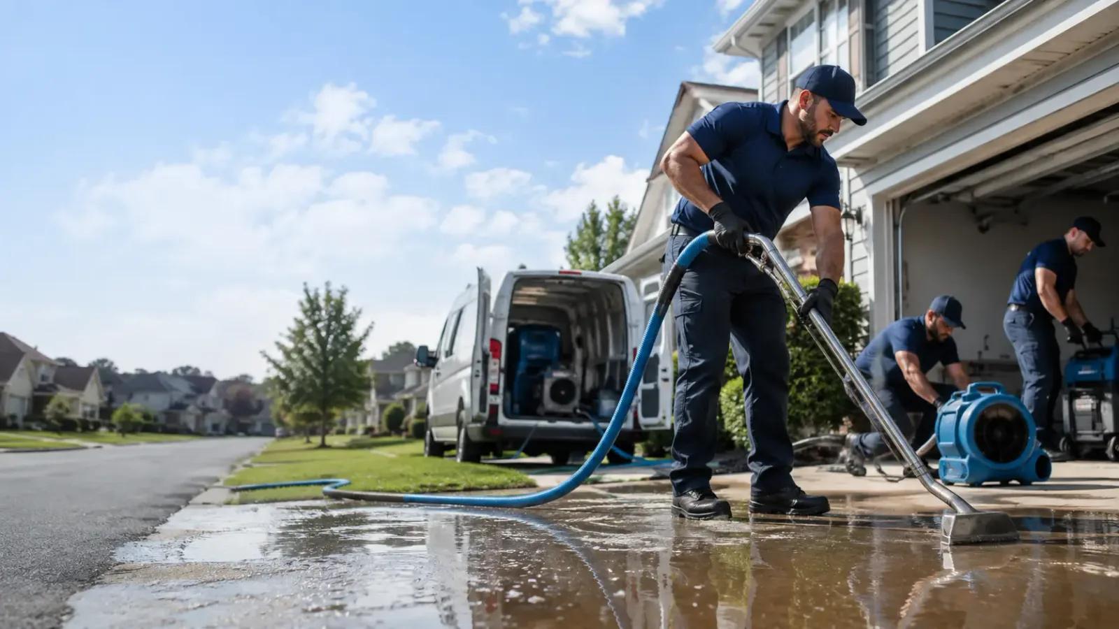 Flood Damage Restoration in Newcomb, MD